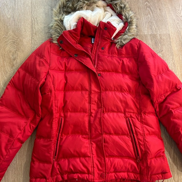 Alaska Frontier Red puffer snow jacket - Picture 2 of 8